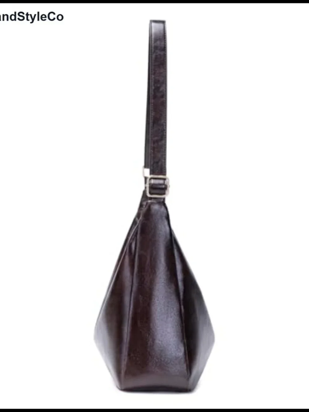 Vegan Leather Large Hobo Shoulder Bag Slouchy Tote Crossbody